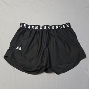 Under Armour Sz Med Black HeatGear Shorts